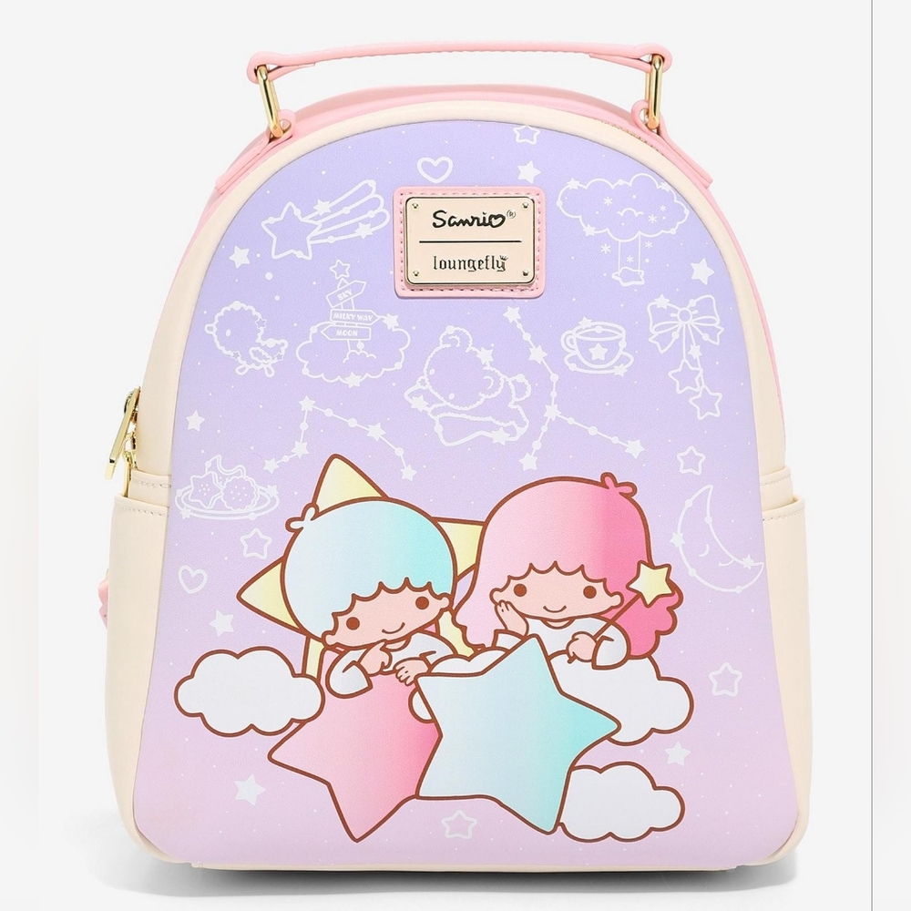 Loungefly Sanrio Little Twin Stars Constellation Mini Backpack